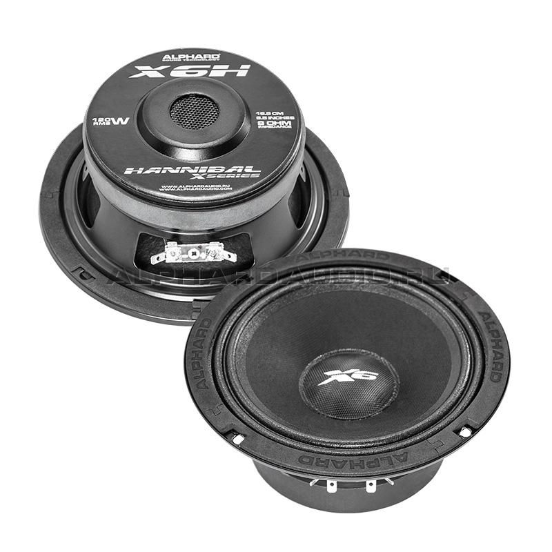 Alphard Hannibal X6H 4OHM. Технические характеристики Hannibal X6H 4OHM.